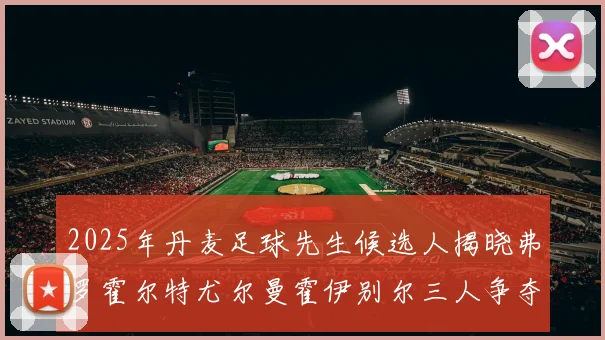 2025年丹麦足球先生候选人揭晓弗罗霍尔特尤尔曼霍伊别尔三人争夺荣耀